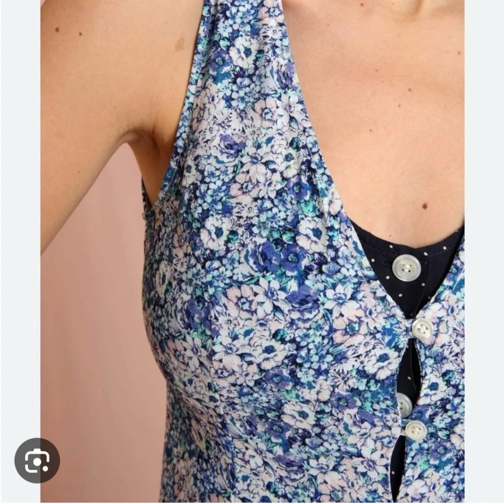 Rouje Lorine dress in blue - Picture 3 of 6